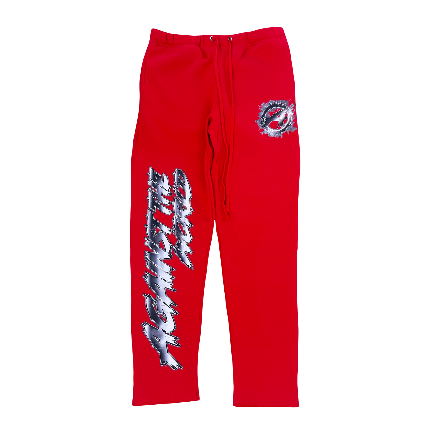 CHROME HEAVY SWEATPANTS (RED)